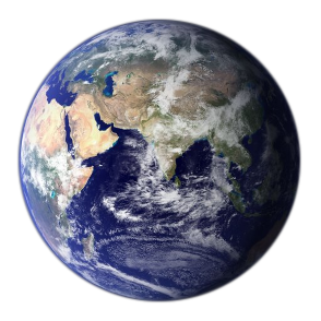 The Planet Earth, our home.